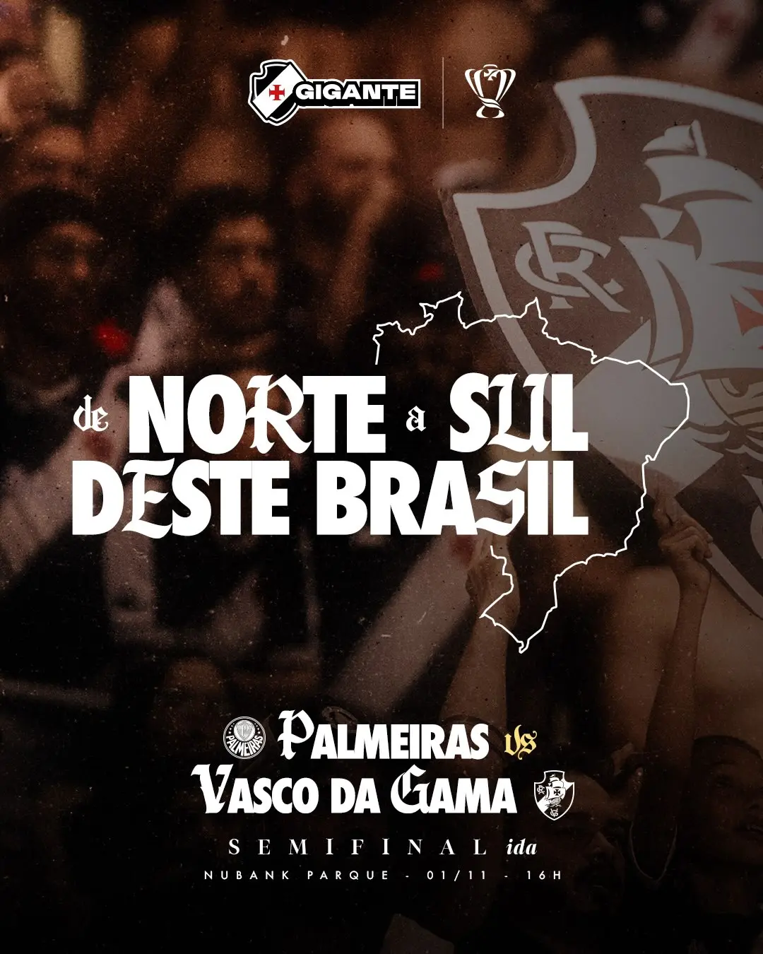 Ingressos disponíveis para Palmeiras x Vasco na semifinal da Copa do Brasil