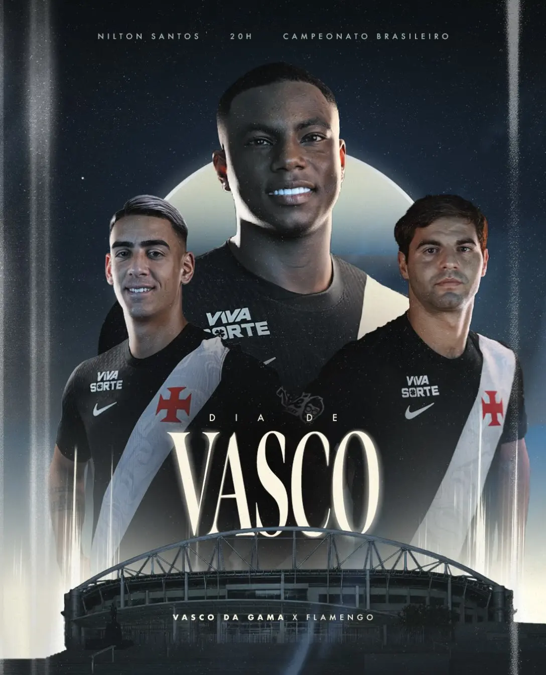 É DIA DE VASCO EM CAMPO PELO BRASILEIRÃO