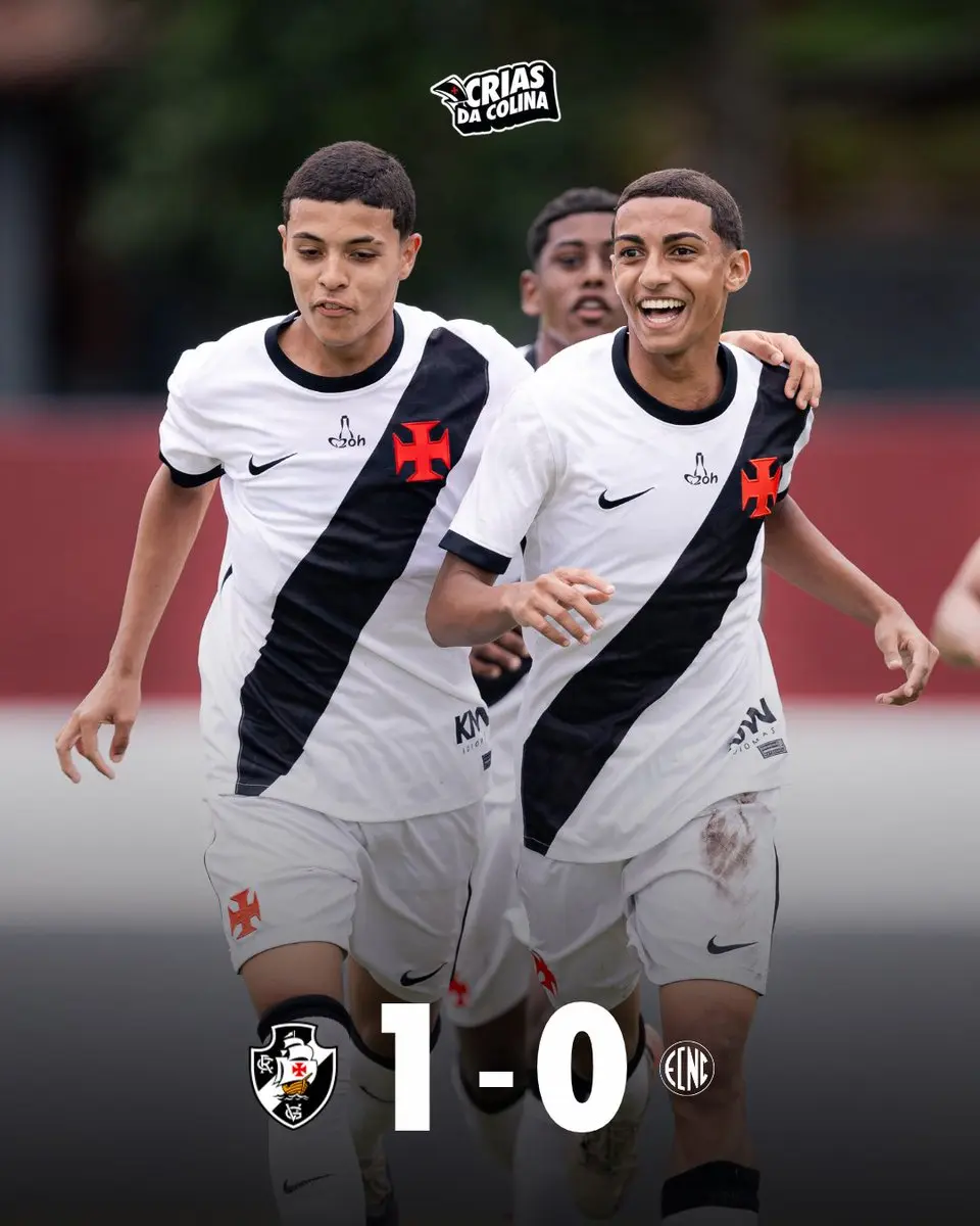Vasco Sub-15 conquista vitória de 1 a 0 sobre o Nova Cidade na Copa Rio