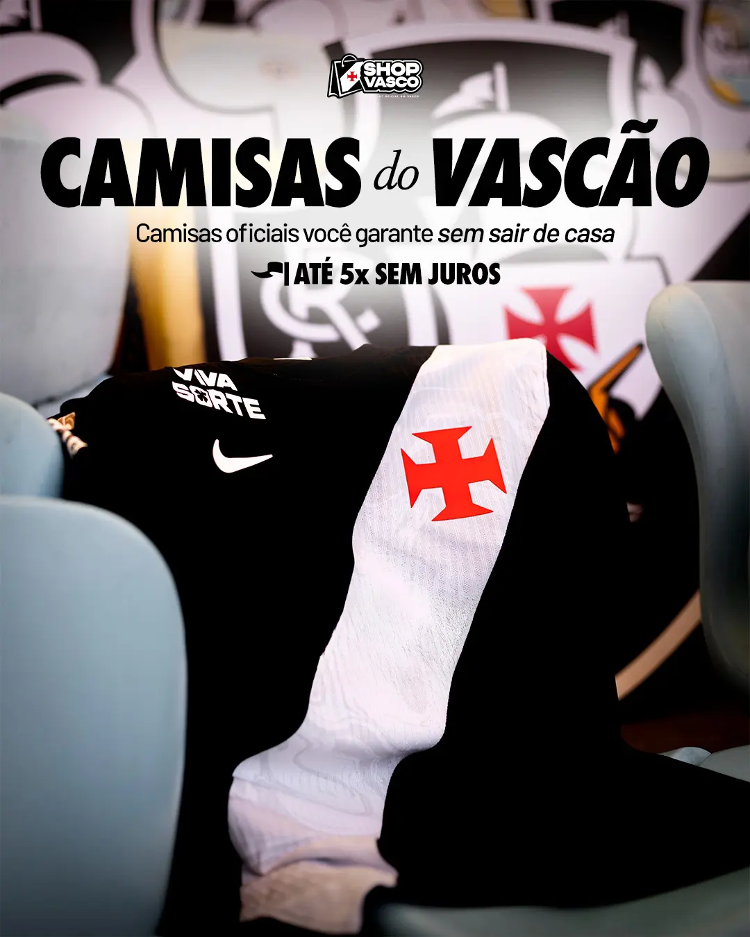 Vista a Cruz de Malta: as camisas oficiais do Vasco são para quem tem orgulho!